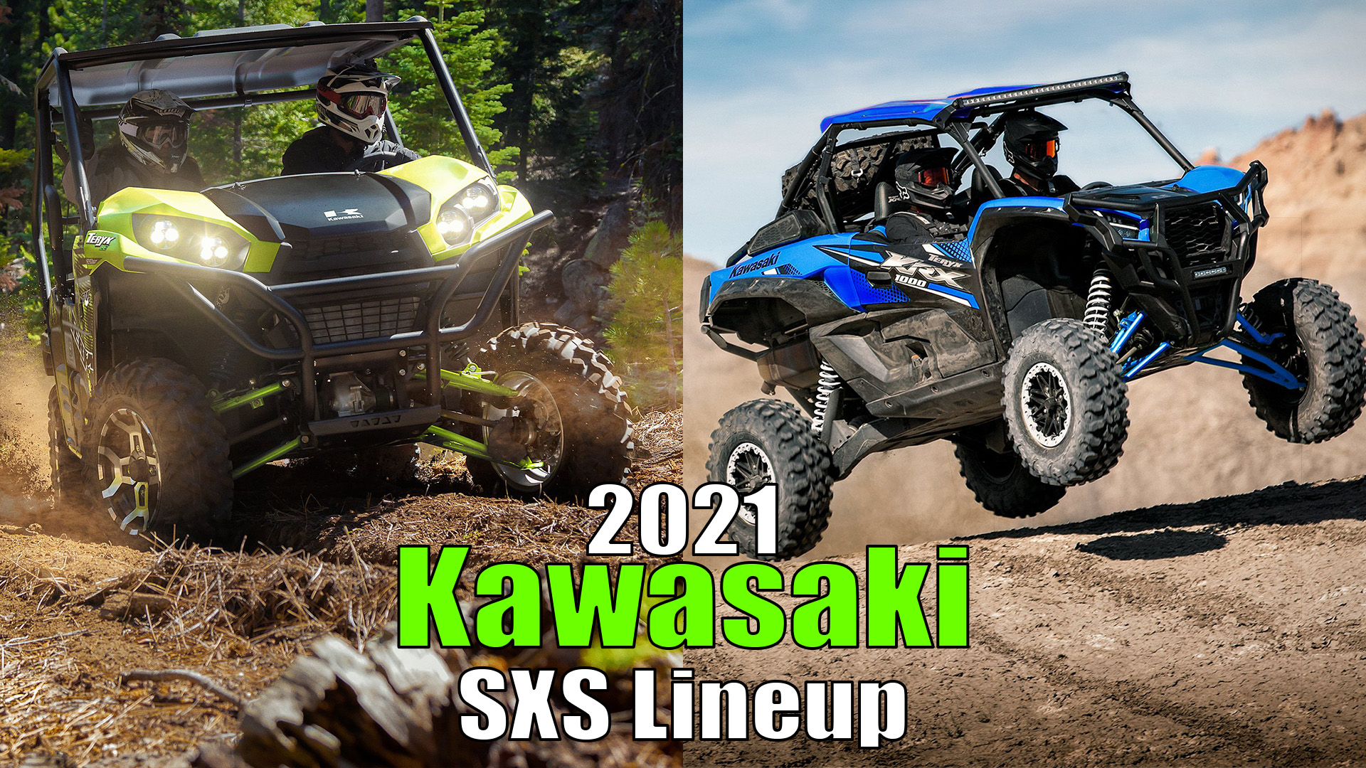 2021 Kawasaki SXS Lineup First Look VIDEO UTV On Demand