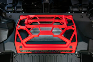 2027 Kawasaki TERYX H2 LIMITED eS supercharger and intercooler assembly.